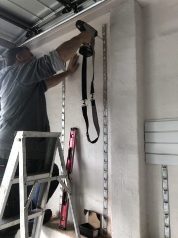 StoreWALL Brite White Panels Installation
