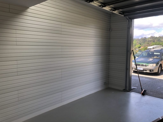 Brite White Wall Panel Installation - Healsville