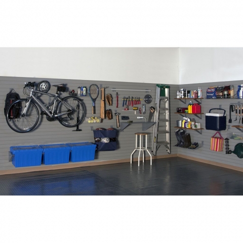 Garage Ladder Storage