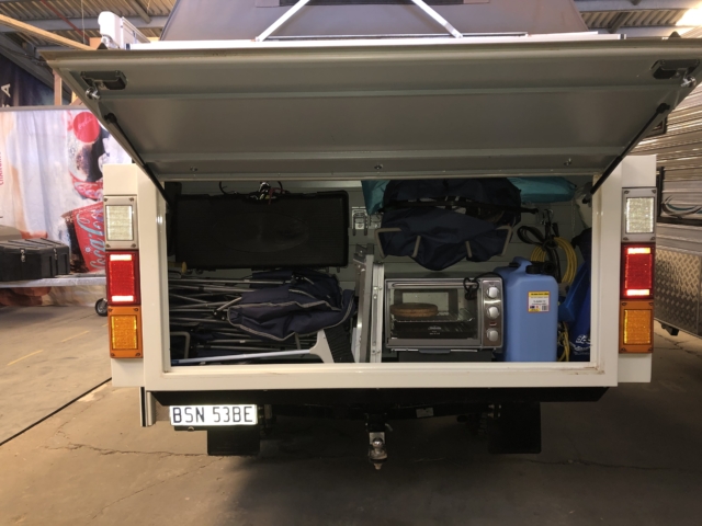 StoreWALL on a Campervan - After