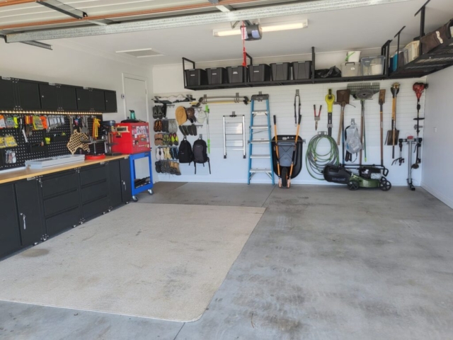 White Garage Slatwall