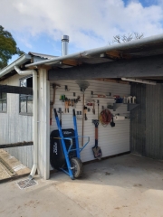 metal shed garage storage