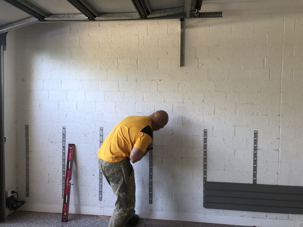 installing slatwall panels