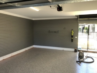 new home garage storage design