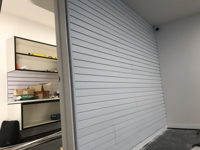 Brite White Wall Panels for Garage