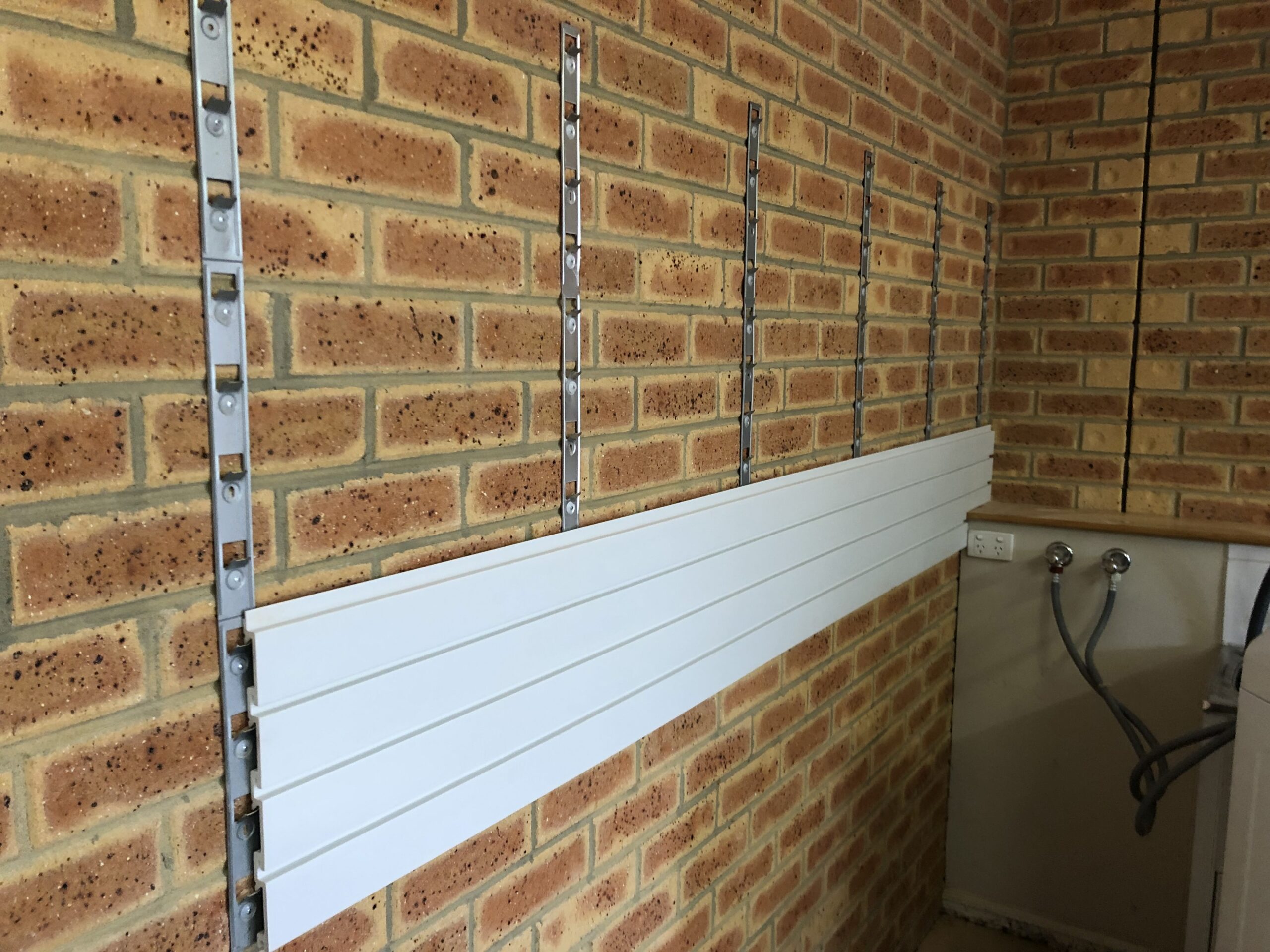 garage wall installation