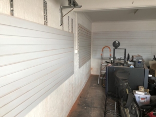 brick wall garage wall storage solutions