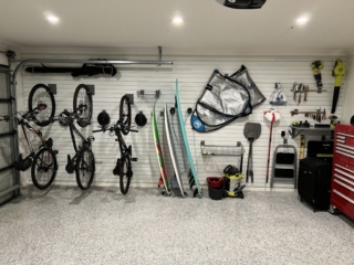 surfboard garage wall storage