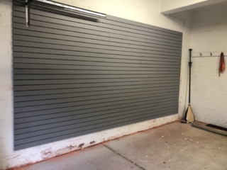 old brick wall storage options