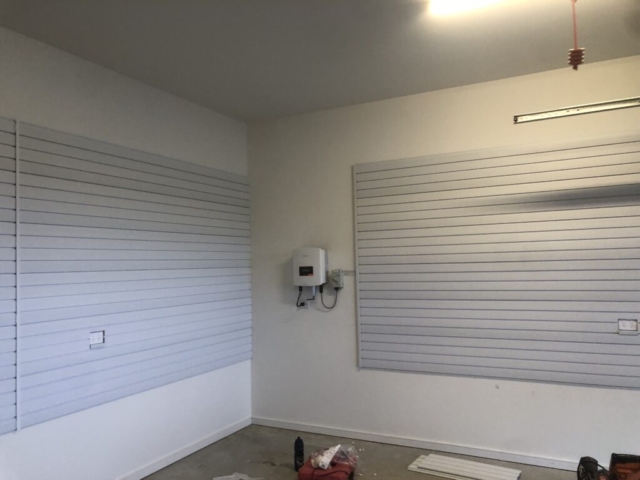 Brite White Garage Wall Panels Multi Wall Installation