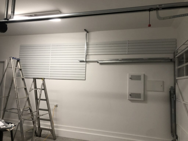 StoreWALL Heavy Duty Brite White Installation