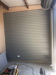 Weathered Grey Garage Wall Panels