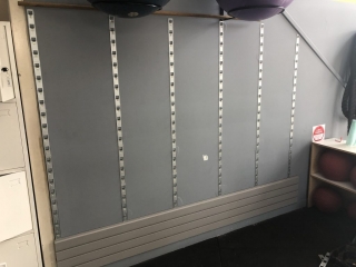 home gym garage storage