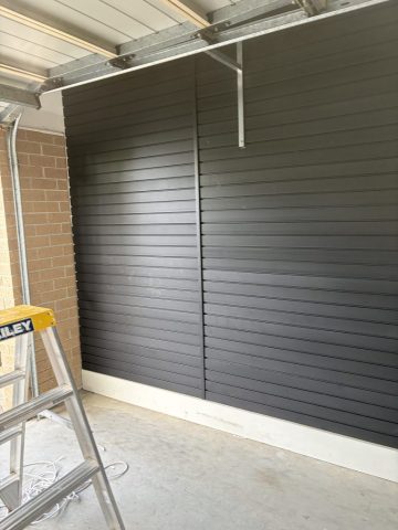 Black Slatwall Panels Melbourne Installation Black Slatwall Panels Melbourne Installation