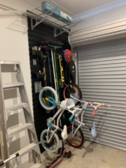 black slatwall for garage
