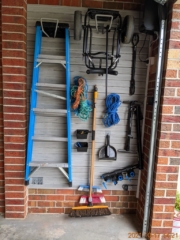 barnwood grey garage wall panels