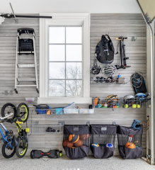 sports gear storage options for garage