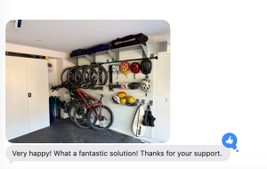 garage bike storage - steadyrack