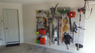 organised gardening equipment
