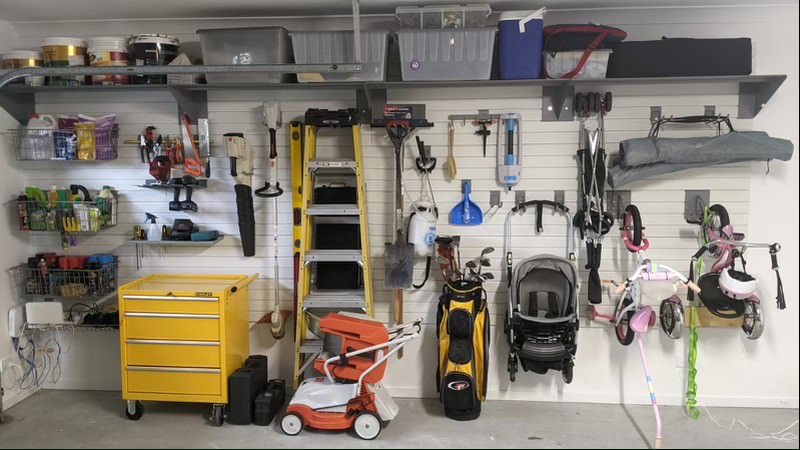 Garage Storage Organisation