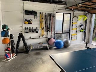 Garage Fitness Room