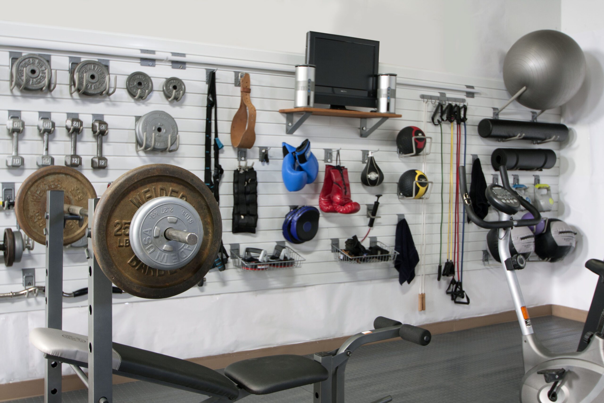 Sports equipment storage