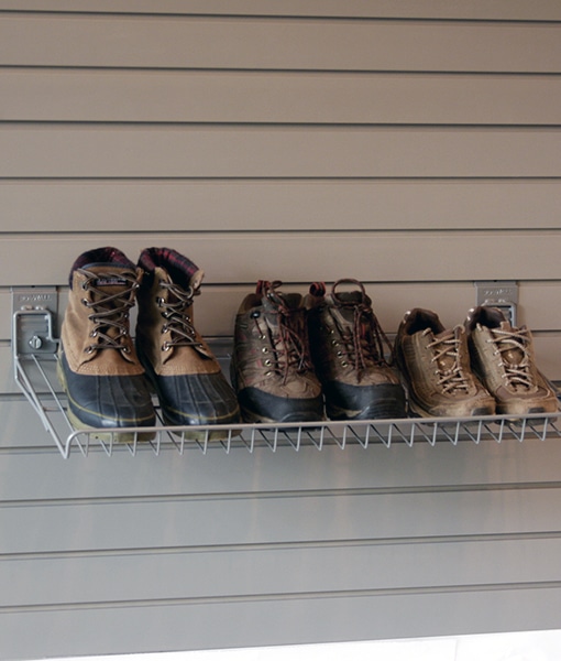 angle shoe rack