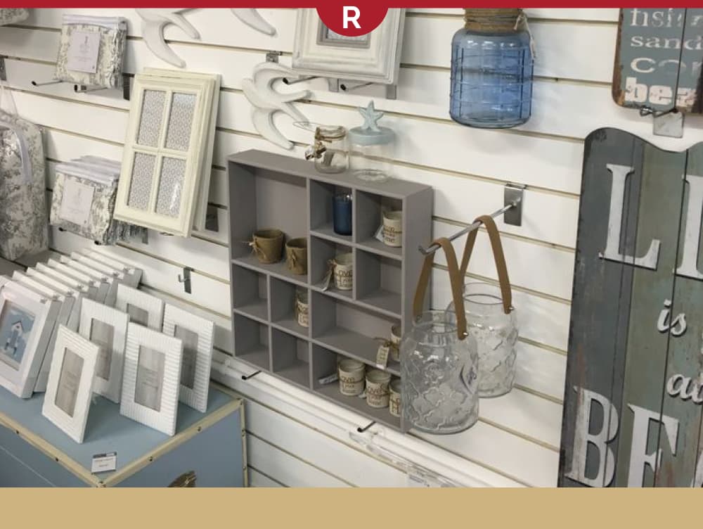 Retail Space with Slatwall Panels