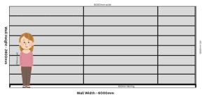 garage wall layout - full wall