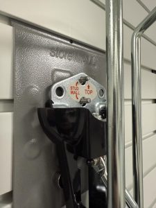 steadyrack proflex on garage wall panels