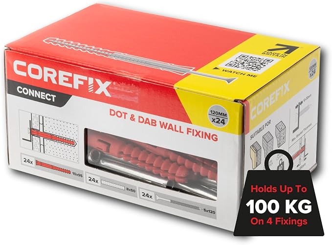 Heavy Duty Dot & Dab Wall Fixings